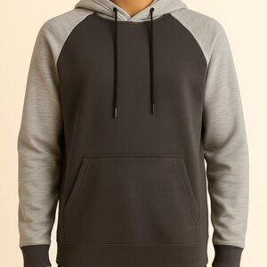 Men’s Gray Hoodie Size Large nwt